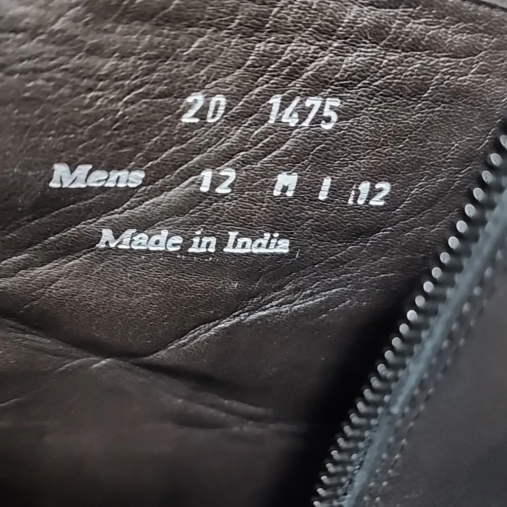Johnston & Murphy Black Leather Chelsea Boots